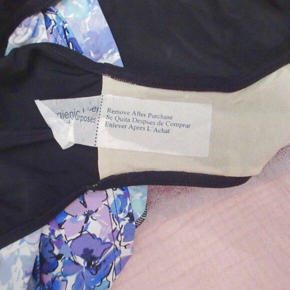 NWT Fit 4 U Thigh MINIMIZER Swim Dress Size 26W ONE PIECE Airbrush Floral BEACH - Picture 8 of 12
